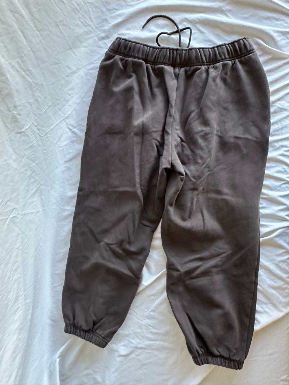 Athleta Brown Drawstring Jogger Pants medium petite